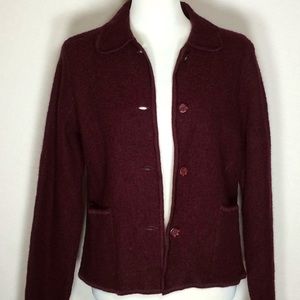 Talbots 100% Wool Blazer Jacket